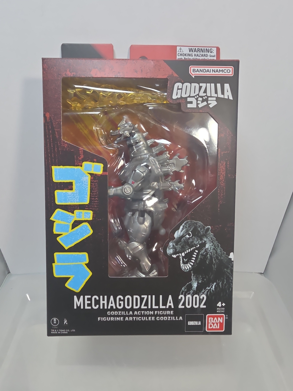 Mechagodzilla 2002 Bandai Namco Godzilla Action Figure Toho Kaiju NIB (E6)